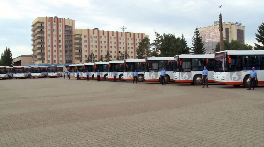 Көкшетау автобус паркінің қоғамдық көліктеріне жүруге тиым салынды
