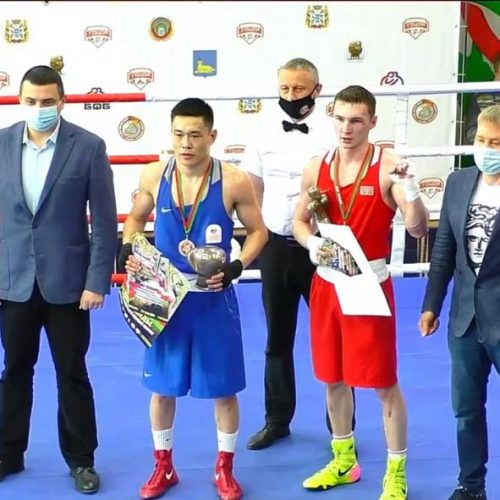 Акмолинский боксер выиграл «серебро» на международном турнире в Беларуси