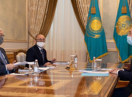 Глава государства принял заместителя Председателя Ассамблеи народа Казахстана Марата Азильханова