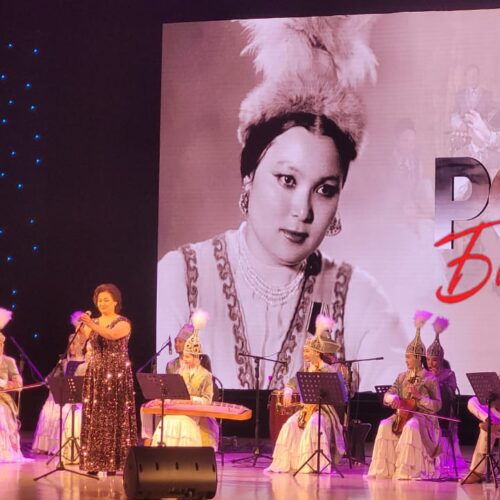 Көкшетауда Роза Бағланованың 100 жылдығына арналған концерт өтті