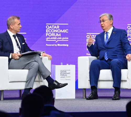Қазақстан Президенті Қатар экономикалық форумының арнайы панельдік сессиясына қатысты