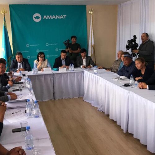 «AMANAT» партиясының қолдауымен Ақмола облысында 58 мың гектар жайылым жер халықтың пайдалануына берілді