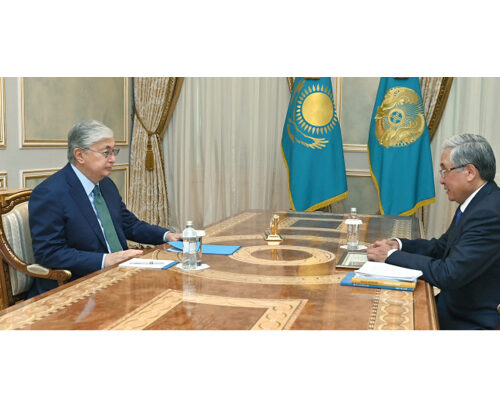 Президент Қасым-Жомарт Тоқаев Жабал Ерғалиевті қабылдады