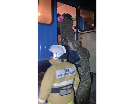 Ақмола облысында жолда қалған 80-нен астам адам эвакуацияланды, көбі – шетелдіктер