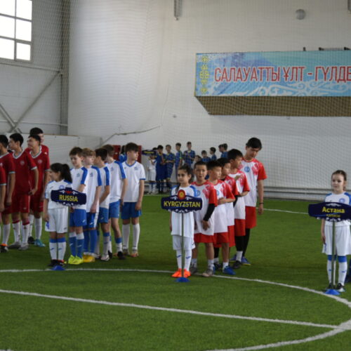 Облыс әкімінің жүлдесі үшін футболдан балалар турнирі