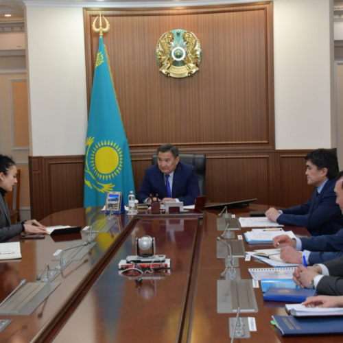 Ақмола облысының әкімі «Метито» араб компаниясының өкілдерімен кездесті