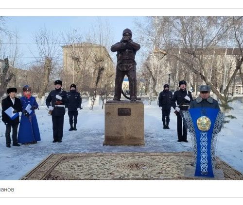 Асқар Забикулинге Көкшетауда ескерткіш орнатылды