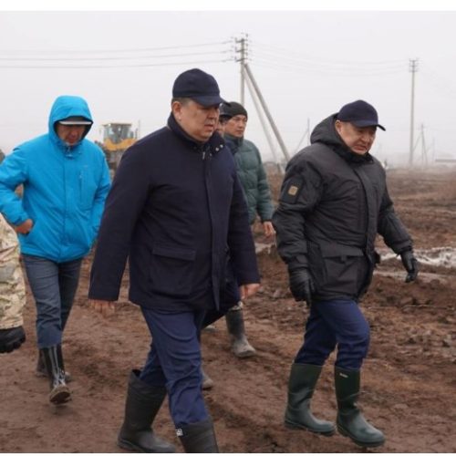 Премьер-Министрдің орынбасары Ақмола облысындағы су тасқынына қарсы жұмыстар барысын тексерді