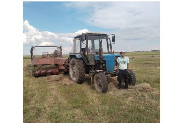 Сайын дала төсінде еңбек күйі шалқиды