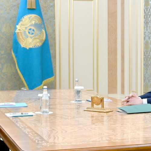 Мемлекет басшысы Премьер-министр Олжас Бектеновті қабылдады