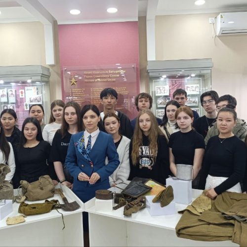 Мұражайдағы «Соғыс жылдарының жаңғырығы»: ақмолалық жастар Ұлы Жеңіс тарихын зерделеді