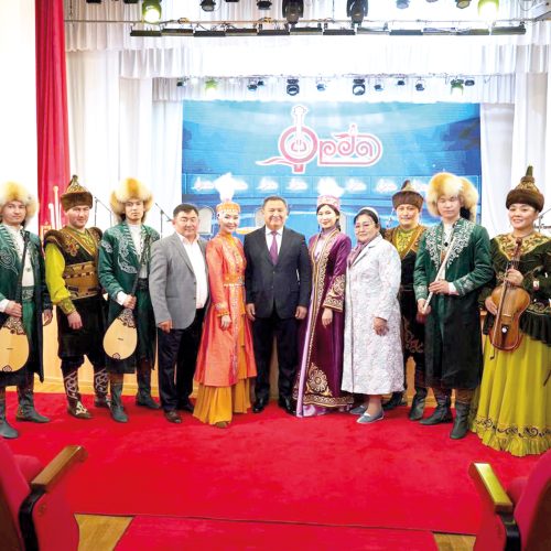 Ақмолалық «Орда» этно-ансамблі Германияда өнер көрсетеді