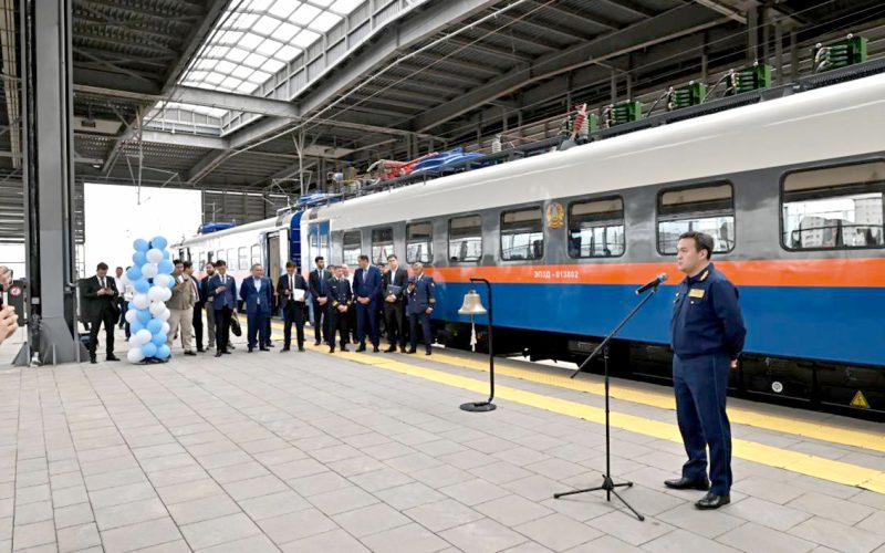 Жаңа электр пойызы, Бурабай курортына қош келдің!