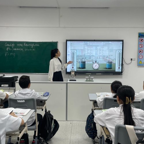 Ауыл мектептерінің жаңартылып жатқаны жақсылықтың нышаны