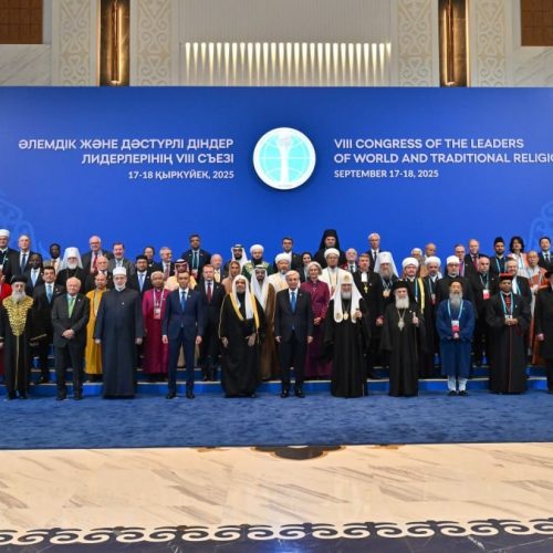 Астанада Әлемдік және дәстүрлі діндер көшбасшыларының VIII cъезі басталды