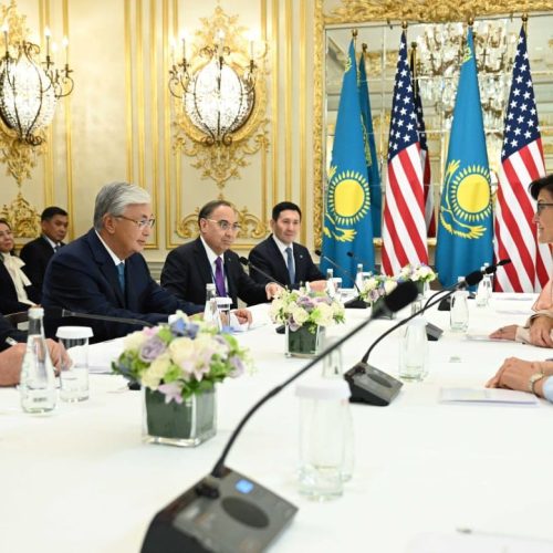 Президенттің Нью-Йорк қаласындағы кешегі жұмыс кестесі жоғары деңгейдегі мазмұнды кездесулерге толы болды