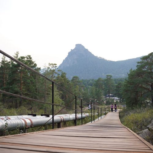 Бурабайда «Бөлектау» туристік соқпағы бар