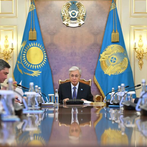 Қазақстан Республикасының Президенті Қасым-Жомарт Тоқаев макроэкономикалық тұрақтылық мәселелеріне арналған жиын өткізді