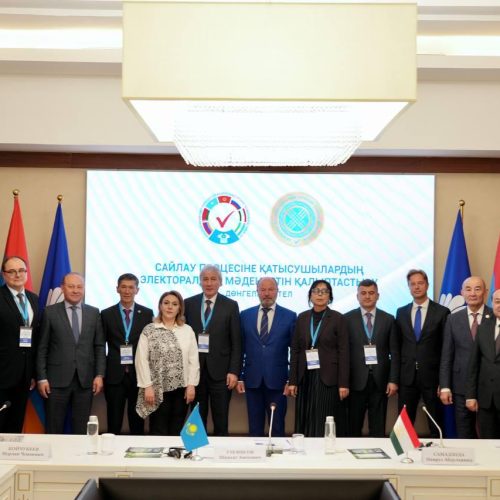 ТМД сайлау процесіне қатысушылардың сайлау мәдениетін дамытуда