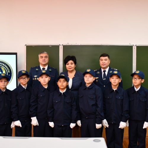 Ақмола облысында «Жас сақшы» жаңа полиция сыныбы ашылды