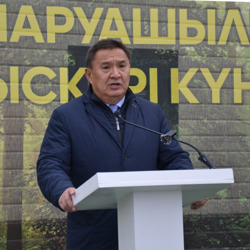 Орманы жайқалған жеріміз, жасыл желекті молайтқан еріміз бар!