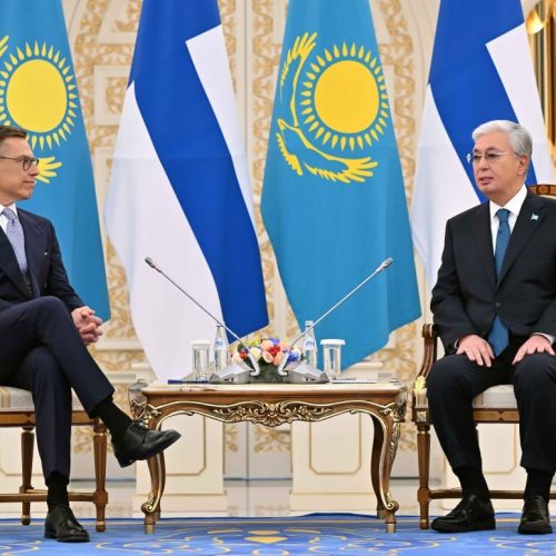 Мемлекет басшысы Финляндия Президентімен келіссөз жүргізді