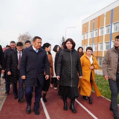 Ақмола облысында апатты мектептің орнына жаңа мектеп салынды