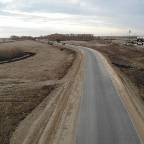 Көптен күткен жолдың жөндеуі аяқталды