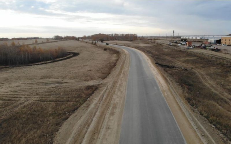 Көптен күткен жолдың жөндеуі аяқталды