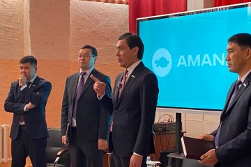 «АМАNАТ» партиясының хатшысы Эльдар Жұмағазиев жұмыс сапары аясында Ақмола облысының Шортанды ауданында болды