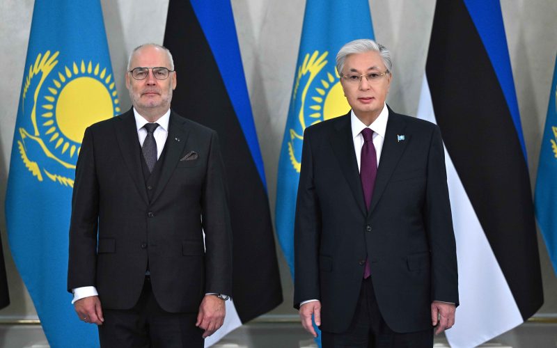 Қазақстан мен Эстония президенттері келіссөз жүргізді