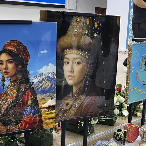  Шеберліктері бір-бірінен асып түсіп жатты