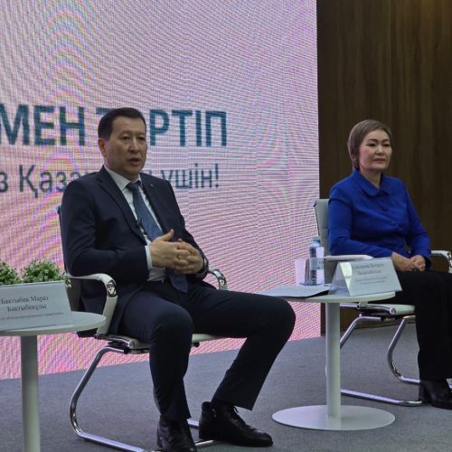 Мемлекет басшысының «Заң мен Тәртіп» бастамасын іске асыру аясында облыс прокуратурасы «Прокурор сағаты» атты жаңа білім беру-алдын алу жобасын қолға алды