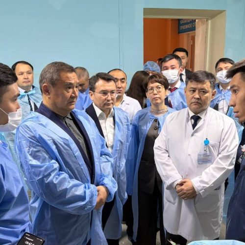 Облыс әкімі Степногорск көпсалалы ауруханасының күрделі жөндеу жұмыстарына бақылауды күшейтуді тапсырды
