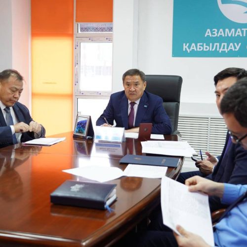 Жеке мәселелерімен азаматтарды қабылдады