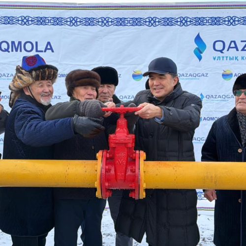 Көгілдір отын Қараөткел ауылына жетті
