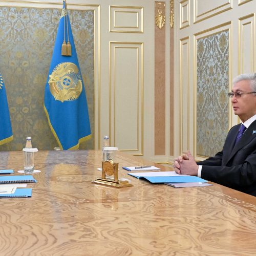 Мемлекет басшысы Премьер-министр Олжас Бектеновті қабылдады