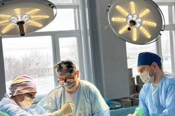 Аудандық ауруханада күрделі оталар жасалуда