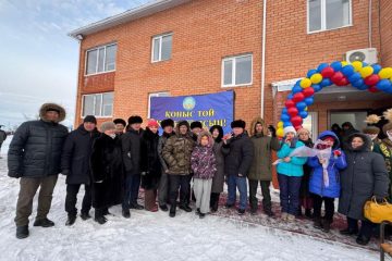 Жаңа пәтерлердің кілттері тапсырылды