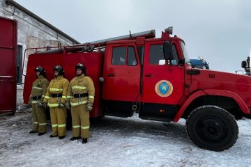 Шойындыкөл ауылында өрт сөндіру бекеті ашылды