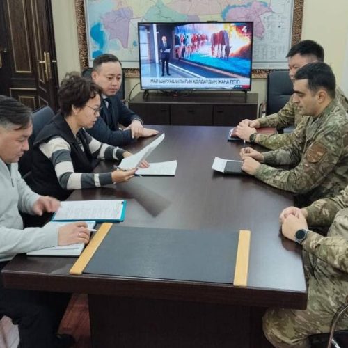 Көктемгі су тасқынына дайындық мәселелері талқыланды