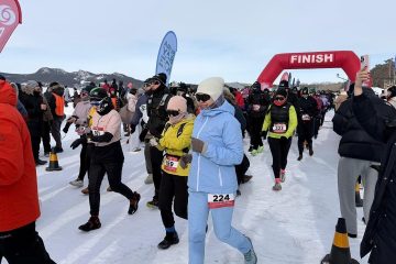 Мұз үстіндегі марафон жаңашылдығымен баурады