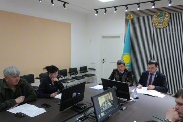 «AMANAT» партиясының Экологиялық кеңесі Атбасар ауданында су тасқынына дайындық мәселелерін талқылады