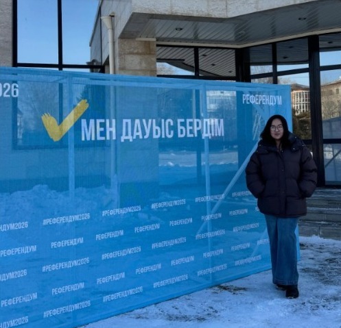 #Референдум2026: Ақмола облысындағы сайлау учаскелерінде тақырыптық фотозоналар ұйымдастырылды