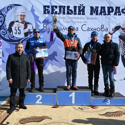 «Белый марафон» Сандықтау ауданында 600-ден астам шаңғышыны біріктірді