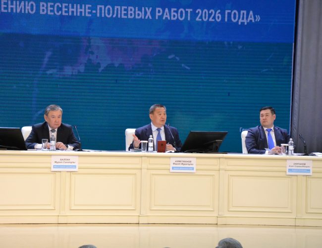 Ақмолалық диқандар көктемгі дала жұмыстарына жаңа міндеттерді белгіледі