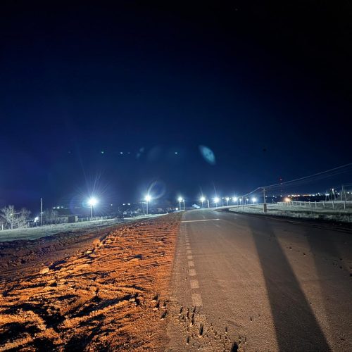 Ауылға бір керегі – көше жарығы