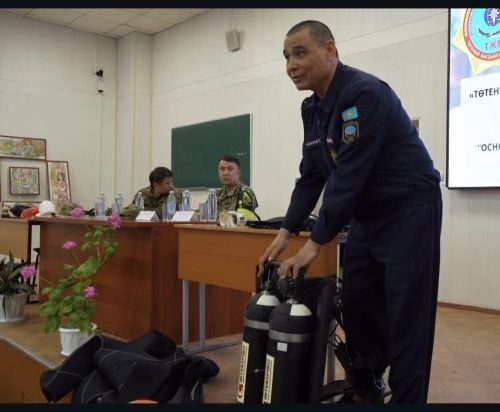 Құтқарушылар алғашқы көмек көрсетуді үйретті