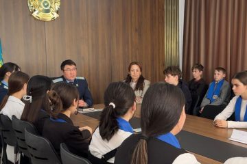 Бурабай ауданының прокуратурасында оқушыларға арналған «Ашық есік күні» өтті