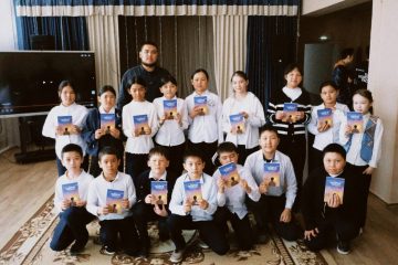 Кітап керуені – ауылдың мектебінде